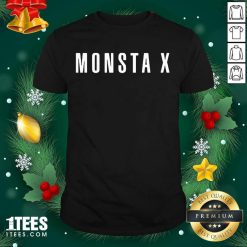 Monsta X Merch Monsta X Llogo Shirt- Design By 1tees.com
