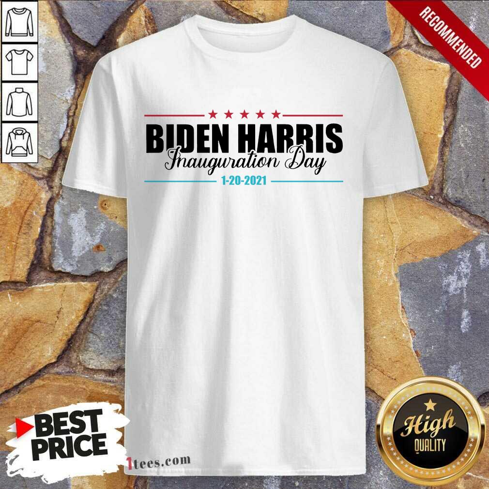 Biden Harris Inauguration Day 1 20 2021 Shirt- Design By 1Tees.com