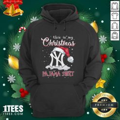 This is My Christmas Pajama New York Yankees Hoodie- Design By 1Tees.com