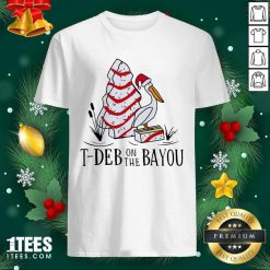 Santa Pelecanus T Deb On The Bayou Christmas Shirt- Design By 1Tees.com