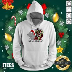 I Want A Hippopotamus For Christmas Hoodie- Design By 1tees.com