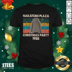 Nakatomi Plaza Christmas Party 1988 Vintage Shirt- Design By 1tees.com