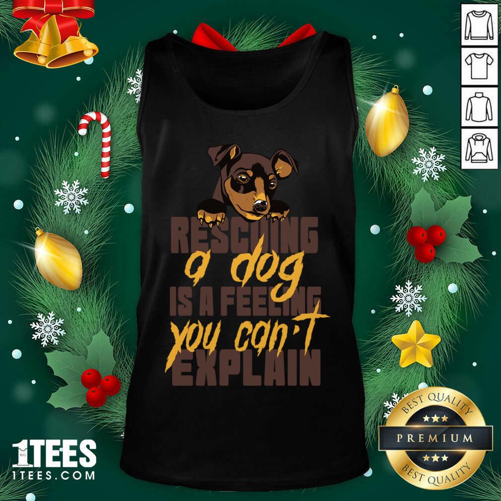 Animal Rescue Dog Rescue Tank Top- Design By 1Tees.com