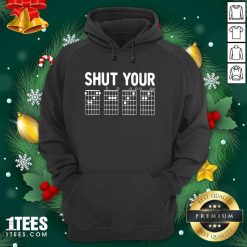 Chord Shut Your Hoodie- Design By 1Tees.com