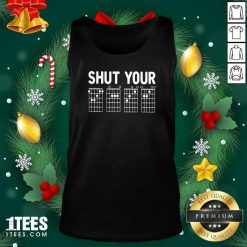 Chord Shut Your Tank Top- Design By 1Tees.com