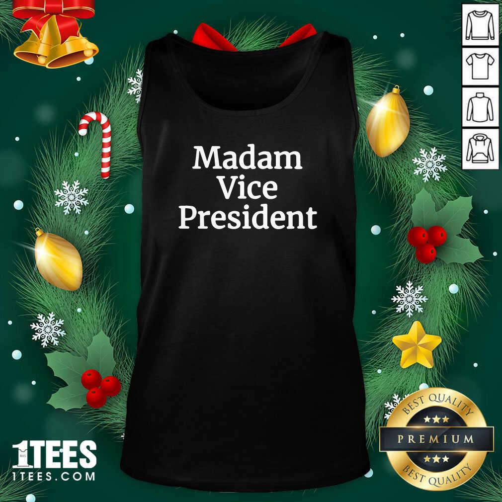 Madam Vice President 2020 Tank Top- Design By 1Tees.com