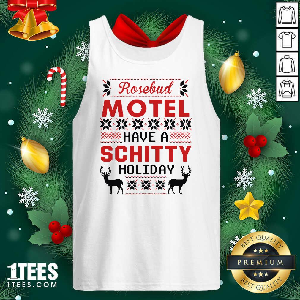 Rosebud Motel Have A Schitty Holiday Christmas 2020 Tank Top- Design By 1tees.com