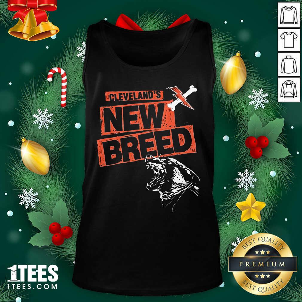 Cleveland Football New Breed Tank Top- Design By 1tees.com