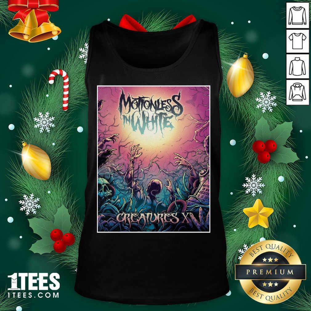 Motionless In White Merch Creatures Deadstream Tank Top- Design By 1tees.com