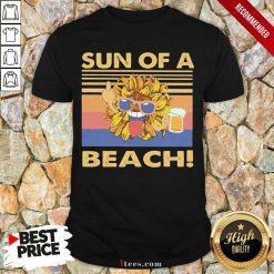 Sun Of A Beach Beer Vintage Shirt- Design By 1Tees.com