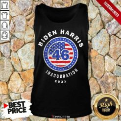 Joe Biden Inauguration Day 2021 46th President Distressed Tank Top