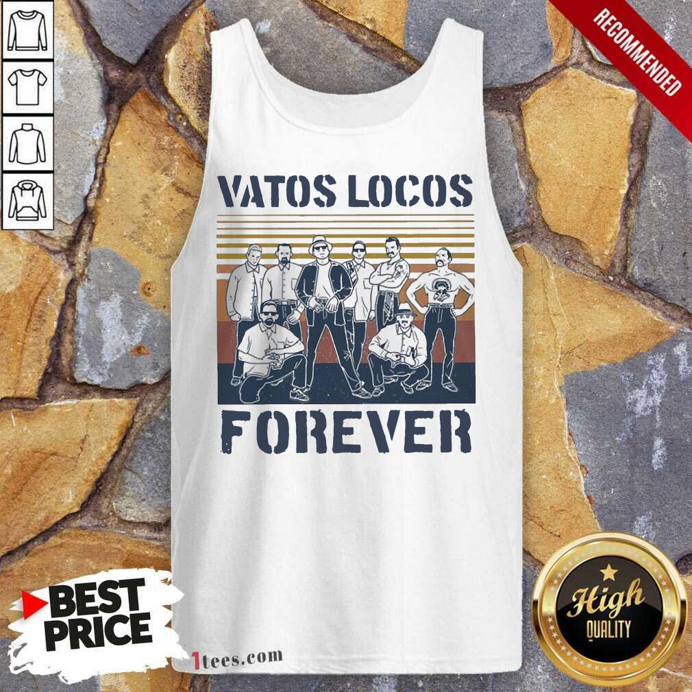 Blood In Blood Out Vatos Locos Forever Vintage Tank Top- Design By 1tees.com