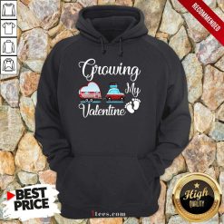 Growing My Valentine Hoodie-Design By 1Tees.com