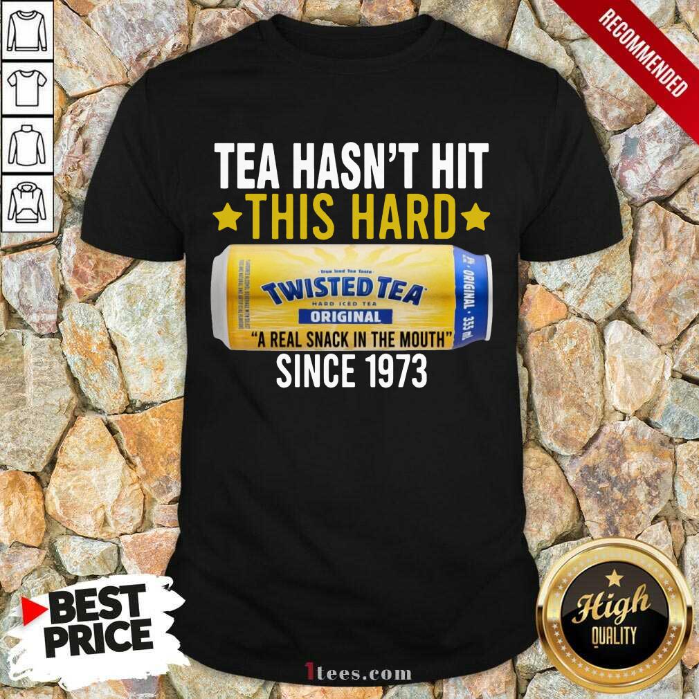 Twisted Original Tea Hasnt Hit This Hard Since 1773 V-neck-Design By 1Tees.com