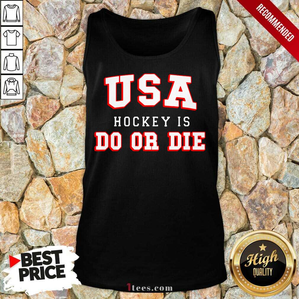 USA Hockey Do Or Die Tank Top-Design By 1Tees.com