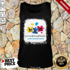 Amused Au Ti Sm Autism Awareness Month Tank Top