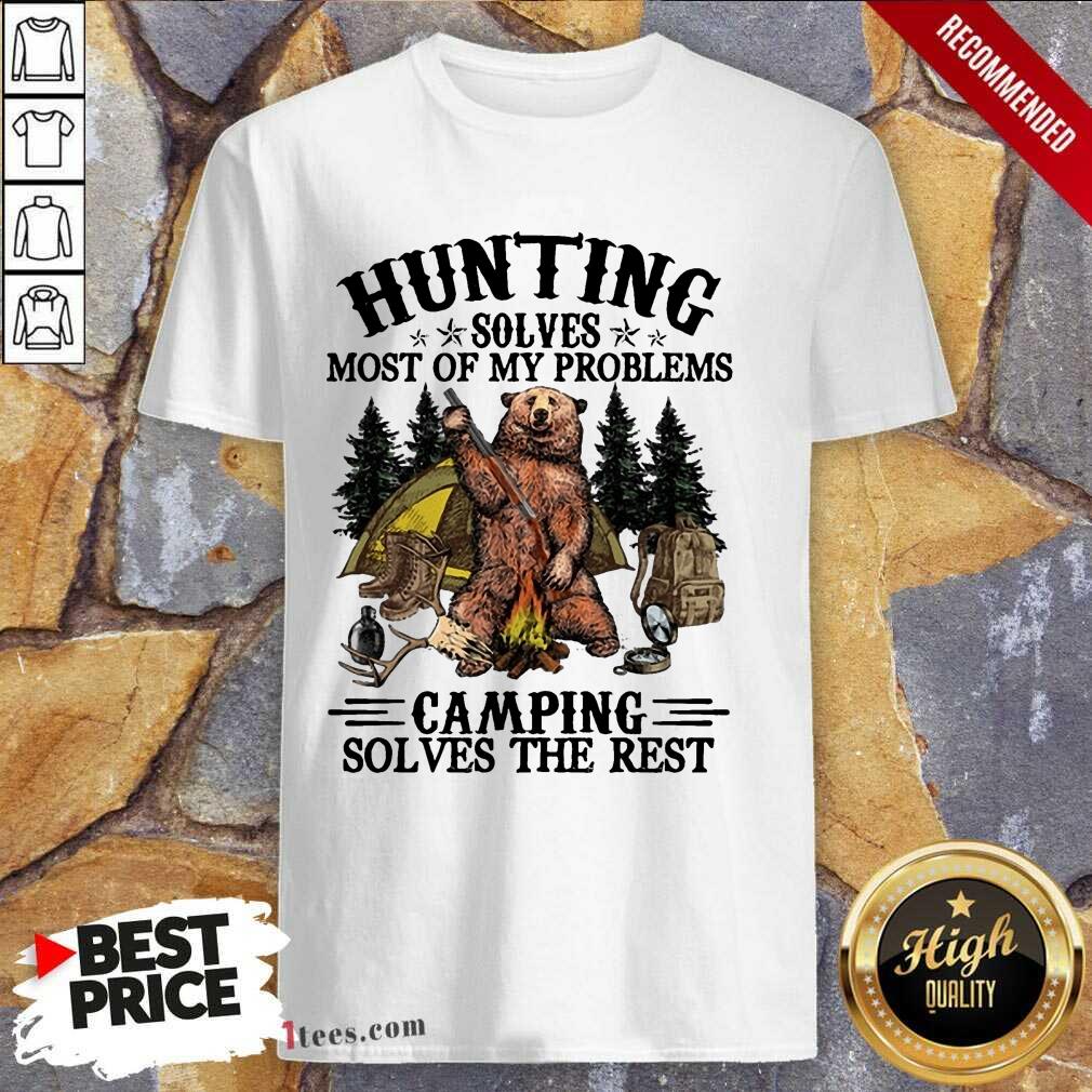 Appalled Bear Hunting Camping Sloves The Rest Shirt