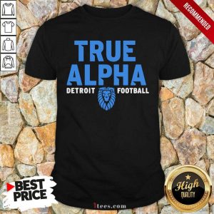 True Alpha Detroit Football Shirt