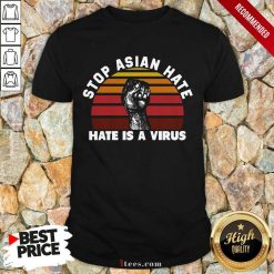 Confident Stop Asian Hate Virus Vintage Shirt