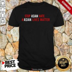 Ecstatic Asian Lives Matter Stop Hate Shirt