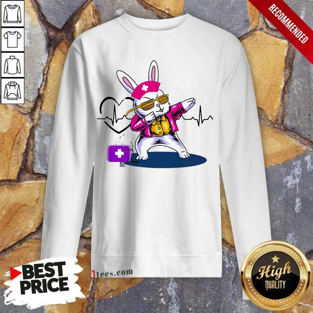Enthusiastic Bunny Nurse Dab 2021 Sweatshirt