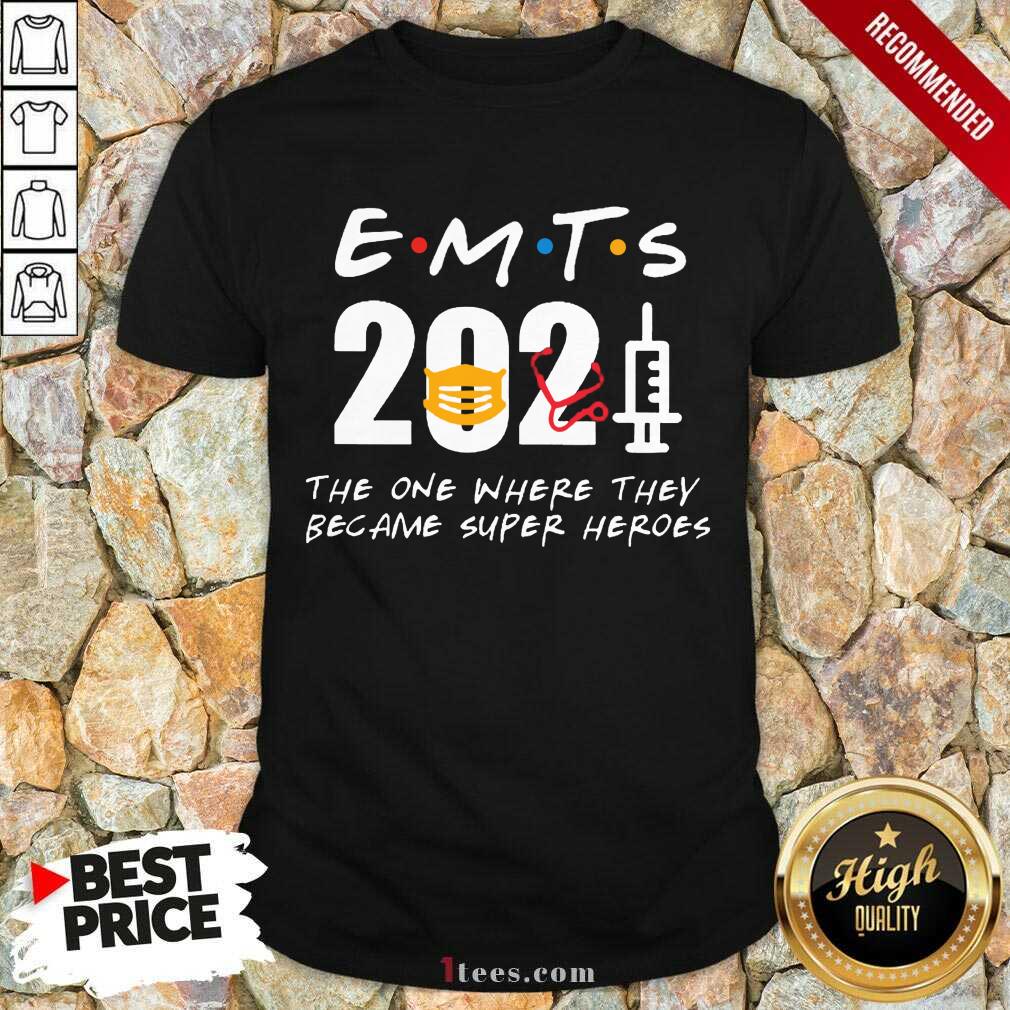 Enthusiastic EMTs 2021 SuperHeroes Shirt