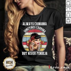 Good Always Chingona Cabrona Pendeja 2 V-neck