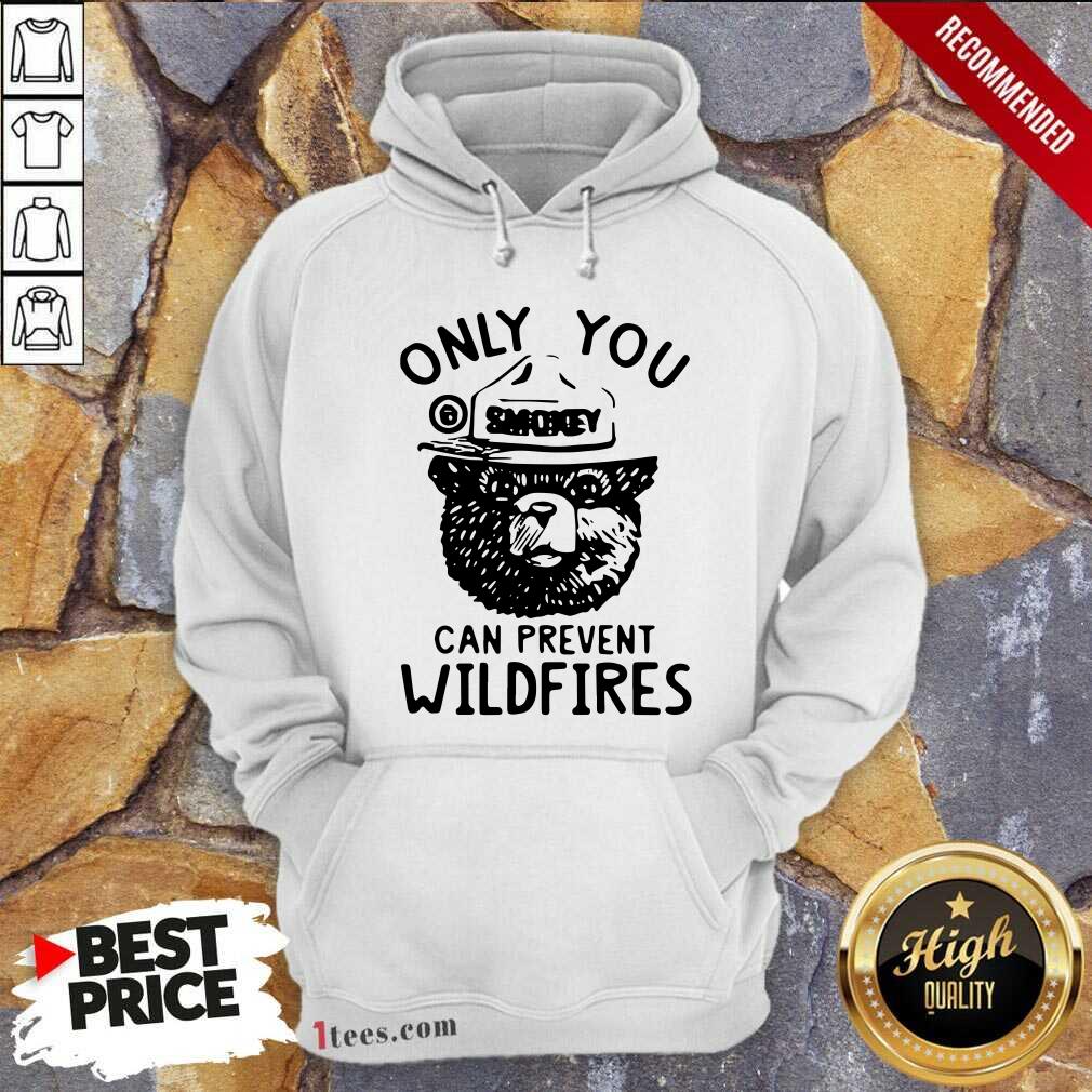 Bear Only You Can Prevent Wildfires Hoodie