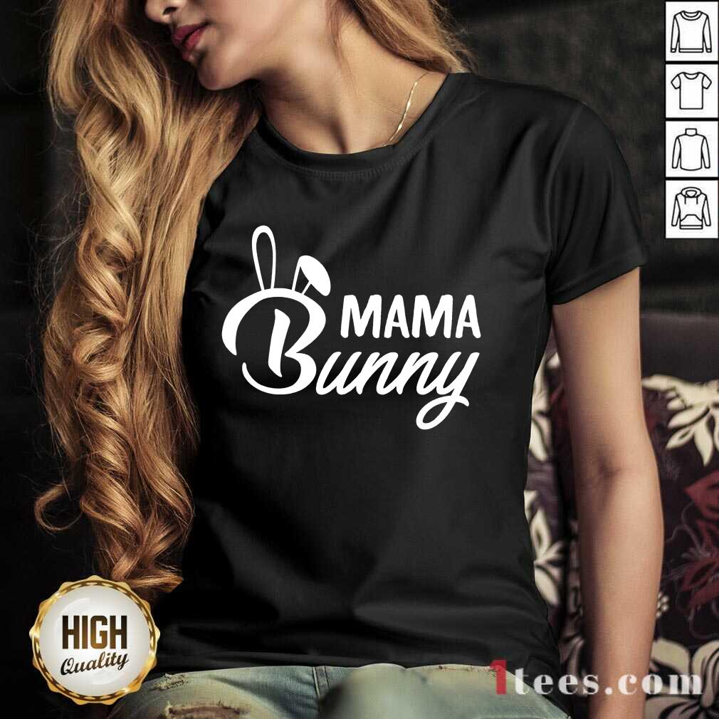 Nonplussed Mama Bunny 2021 V-neck