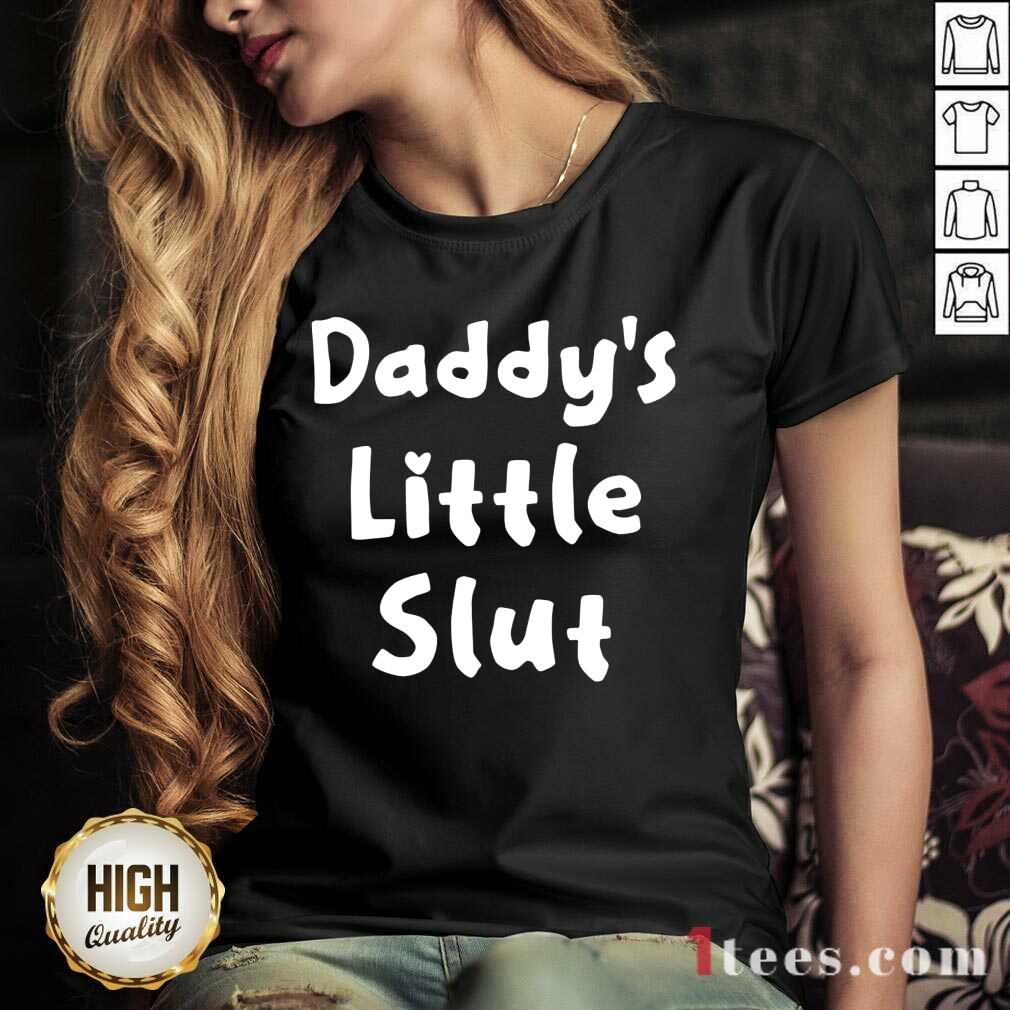 Official Daddys Little Slut Wonderful 452 V-neck