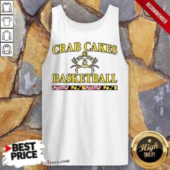 Overjoyed Crab Cakes And Basketball Tank Top