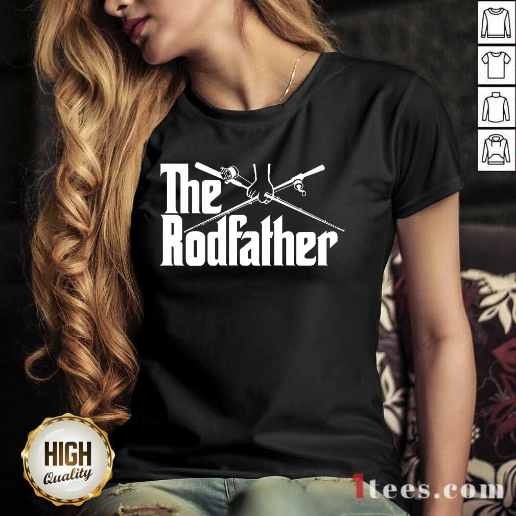 Surprised The Rodfather Fishing 2021 V-neck