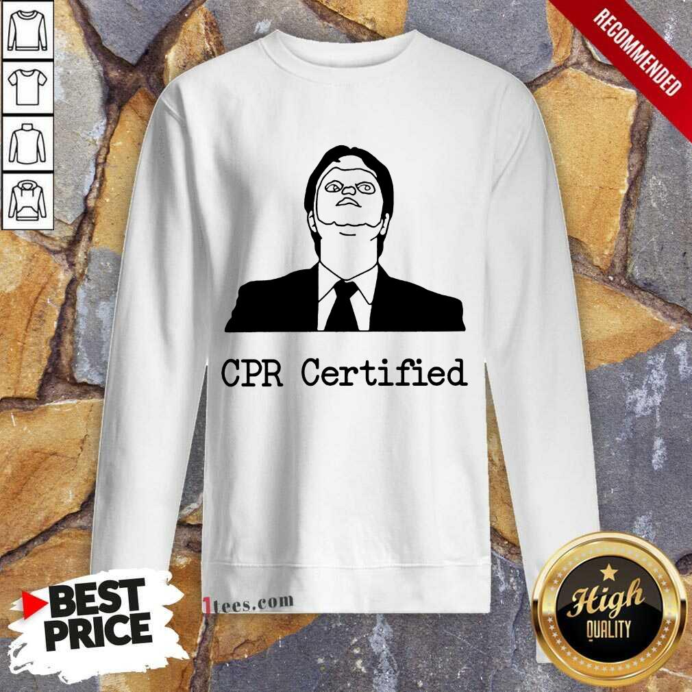 Awesome CPR Certified Sweatshirt