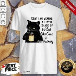 Funny Black Cat Don't Piss Me Off Shirt
