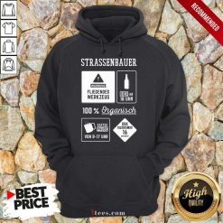 Good Strassenbauer Warnung Bier 100% Organisch Kaffee Usk Hoodie