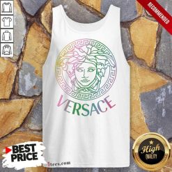 Happy Versace Logo Color Tank Top