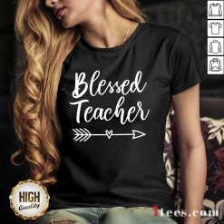 Hot Blessed Teacher V-neck