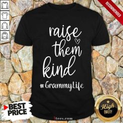 Perfect Raise Them Kind Grammy Life Shirt