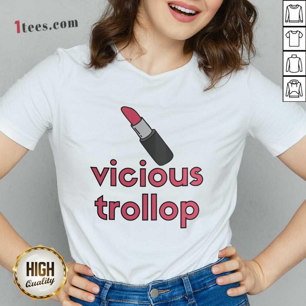 Perfect Vicious Trollop Lipstick V-neck