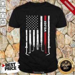 American Flag Welder Shirt