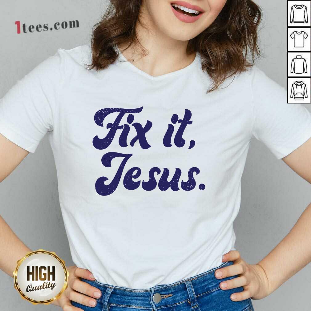 Fix It Jesus V-neck