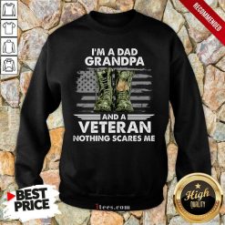 Im A Dad Grandpa And A Veteran Sweatshirt
