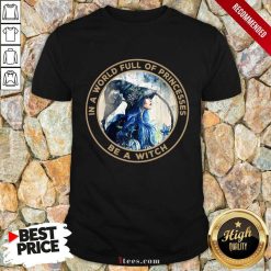 In A World Full Of Princesses Be A Witch Shirt