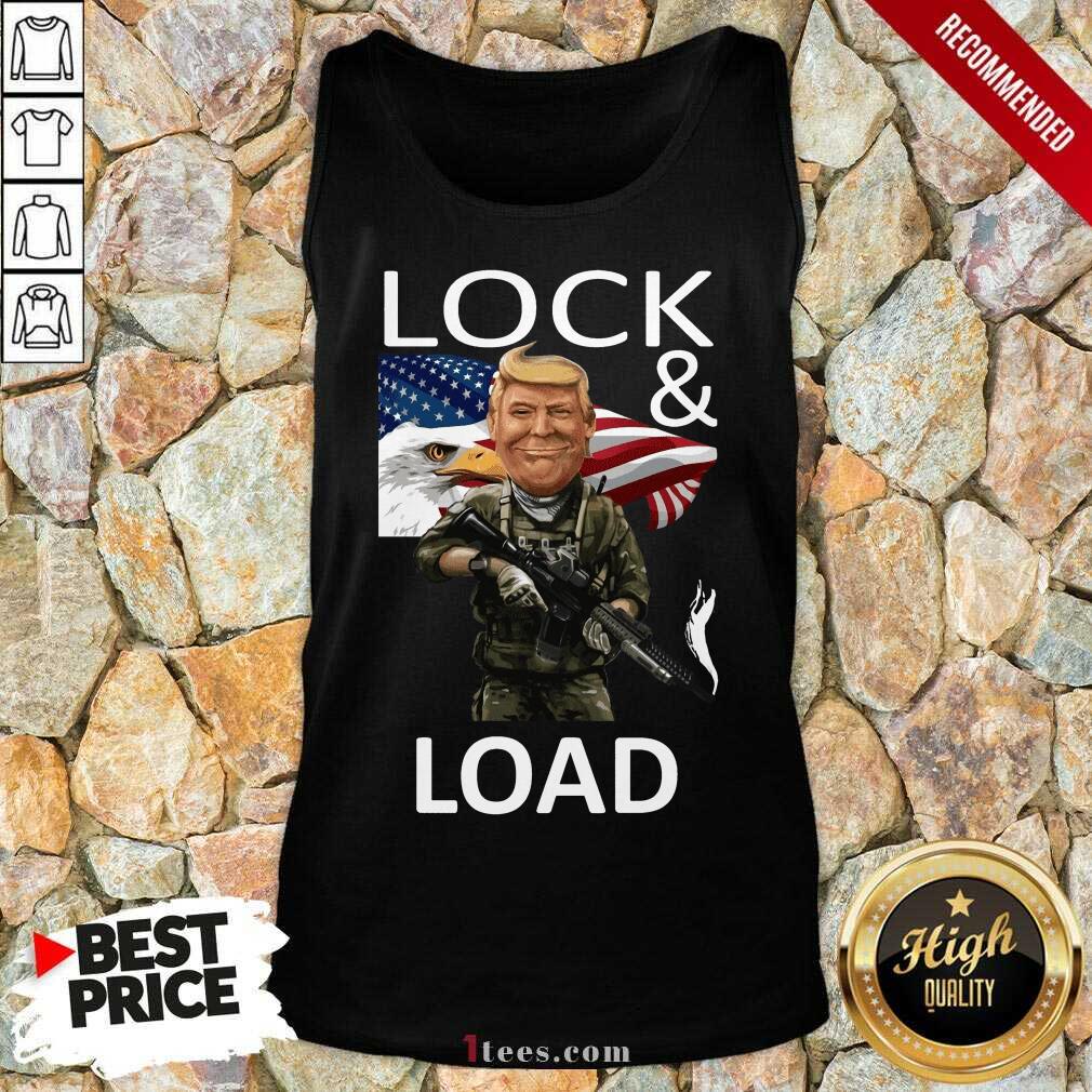 Lock And Load Trump Tank Top