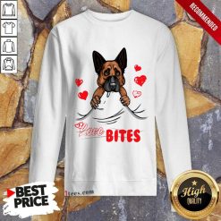 Love Bites Shepherd Dog Sweatshirt