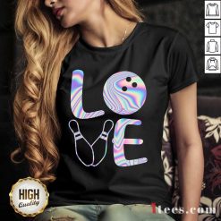 Love Bowling V-neck