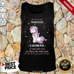 Princesse Licorne Tank Top