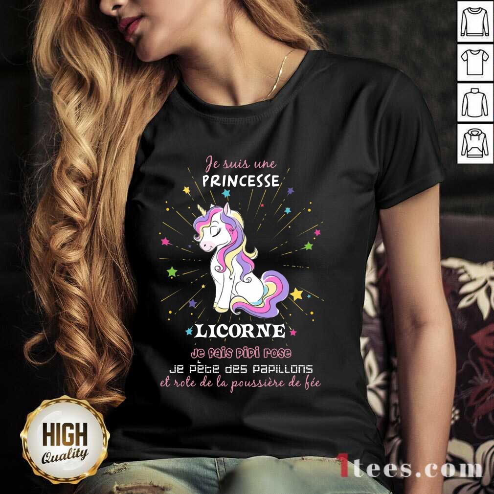 Princesse Licorne V-neck