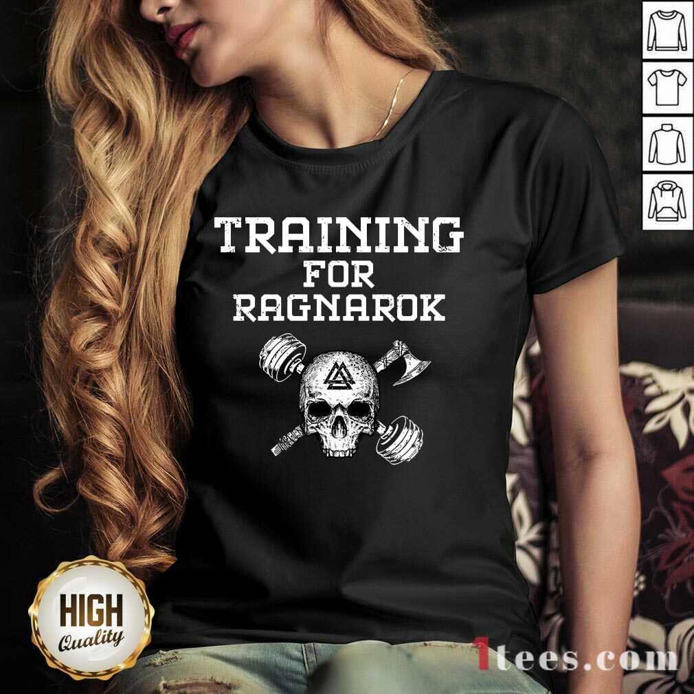 Training For Ragnarok V-neck