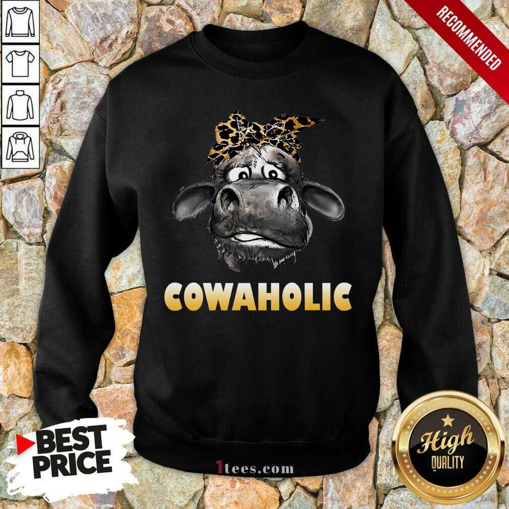 Cow Aholic Sweatshirt